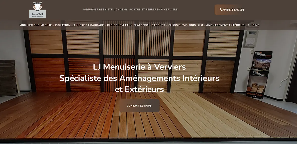 Photo de couverture de LJ Menuiserie